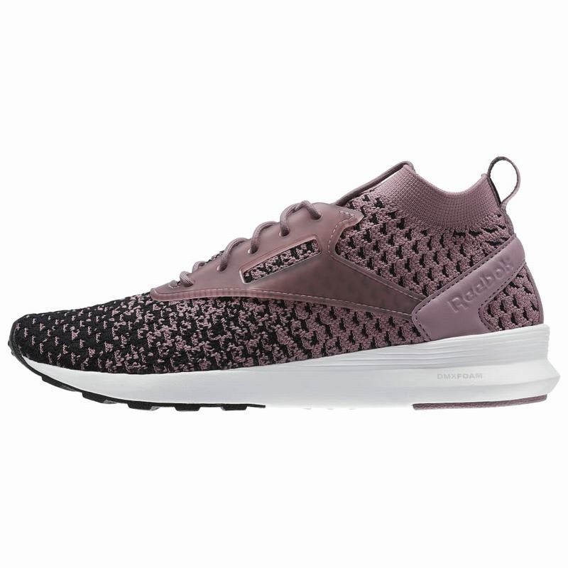 Tenisi Reebok Zoku Runner Ultraknit Fade Dama Roz/Negrii/Albi/Argintii Romania PQ7700UY